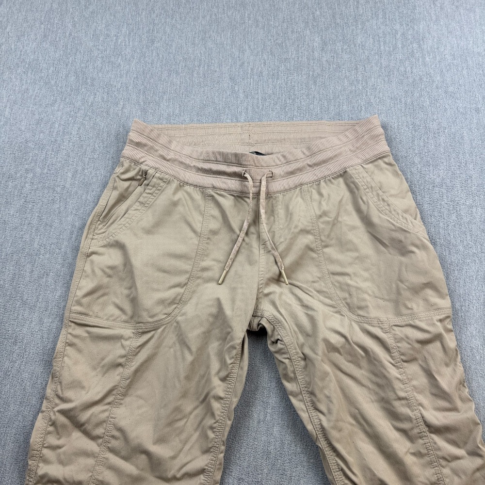 The North Face Pants Womens Large Brown Aphrodite 2.0 Hiking Outdoors Drawstring - Picture 2 of 16